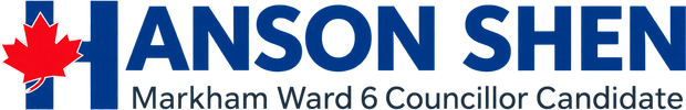 Hanson Shen — Markham Ward 6 Councillor Candidate